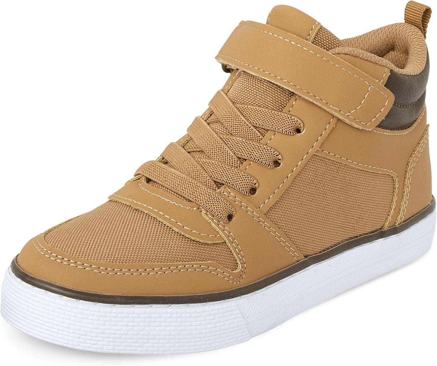Children's Place Boy's Casual Lace Up Hi Top Sneakers Review