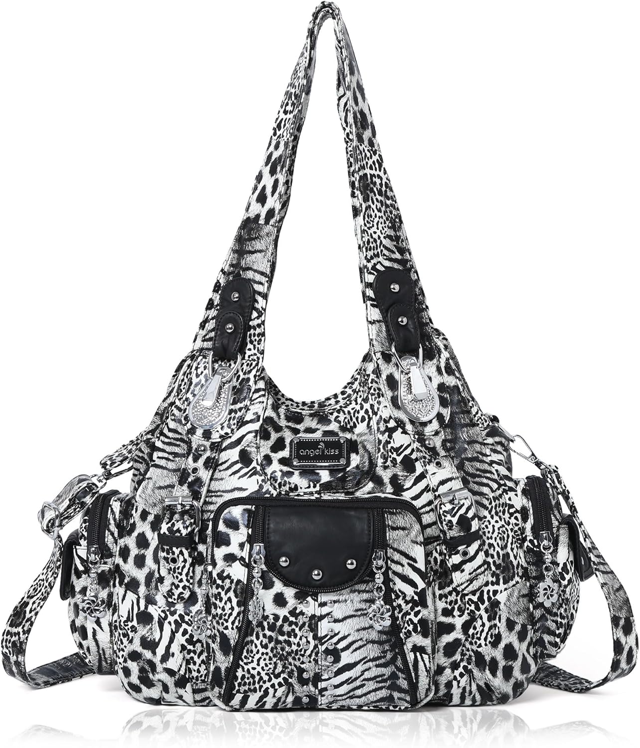 Stylish Angel Kiss Hobo Bags for Women in Soft PU Leather