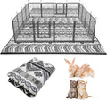 BNOSDM Large Bunny Cage Liner 79in x 55in Washable Rug