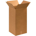 BOX USA 12 x 12 x 24 Corrugated Tall Shipping Boxes - Durable