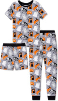 PATPAT Kids 3-Piece Pajama Set with Bamboo Viscose - Soft, Snug Fit