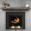 BoscoMondo 60 in Fireplace Mantel - Solid Rustic Floating Shelf