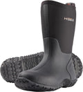 HISEA Kids Rain Boots Waterproof Neoprene Rubber Mid Calf - Durable