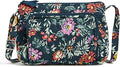 Vera Bradley Women's Cotton Little Hipster Crossbody Purse - RFID Safe