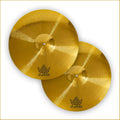 Hi Hat Cymbals 13 in Mini High Hats Pair - Beginner Practice Set