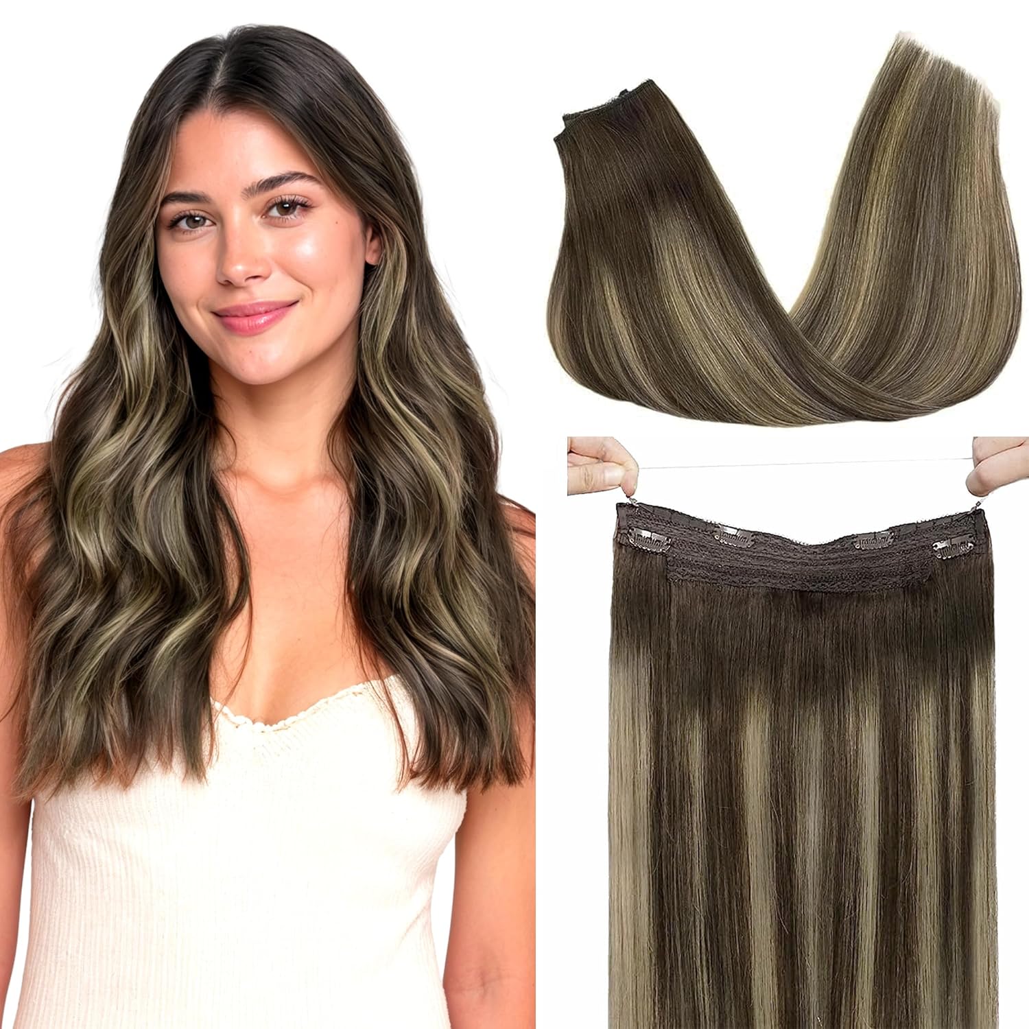 GOO GOO Wire Hair Extensions for Effortless Style and Comfort
