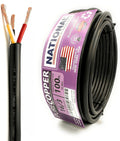 16 AWG 3-Conductor Stranded Copper Wire, 100 ft - Flexible, Durable