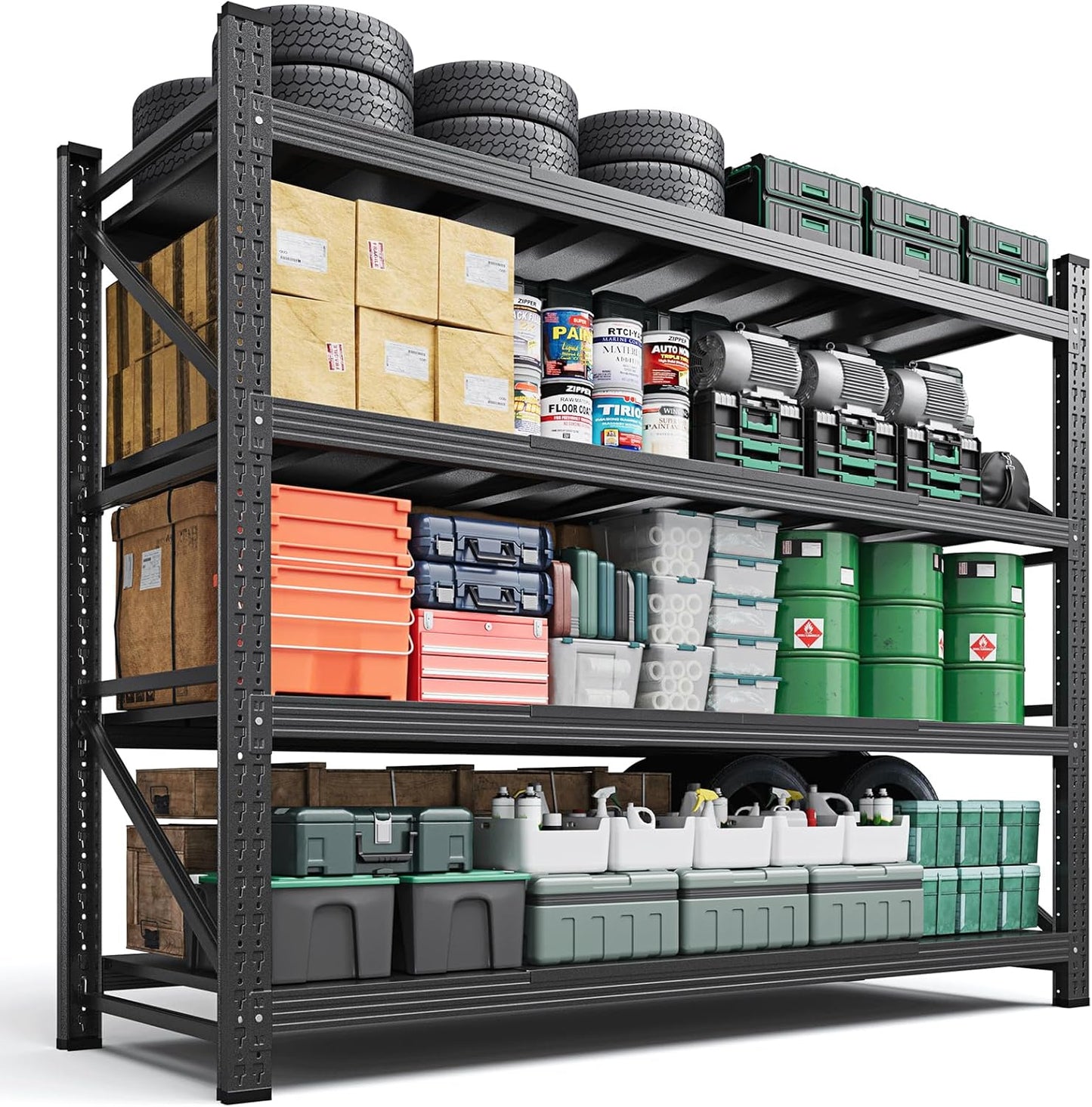 Letaya 3000LBS Heavy Duty Garage Shelving Units for Storage