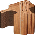 Zubebe 24 Pcs 11 x 5 in Acacia Cutting Boards - Bulk Set for Gifts