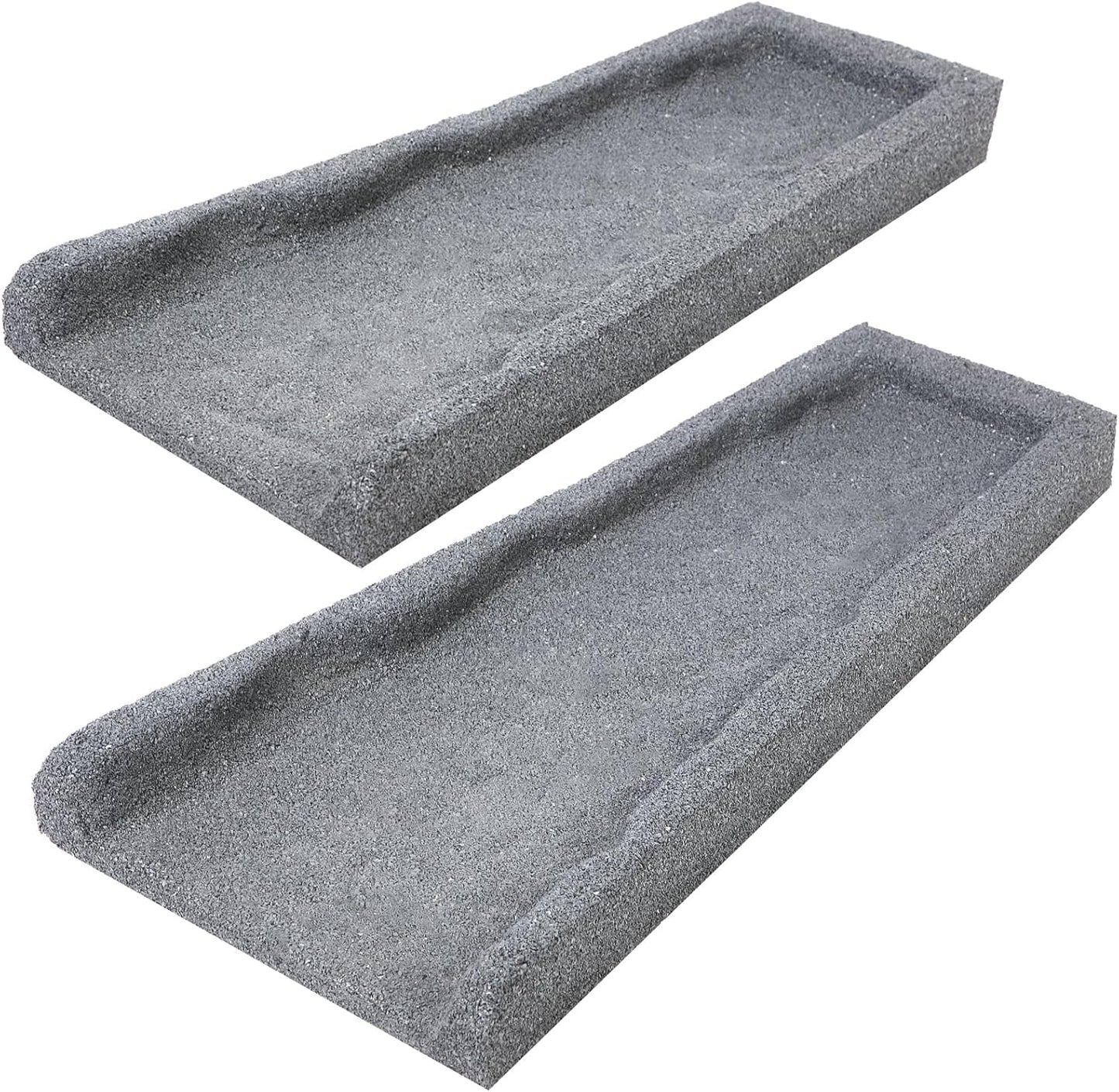 3 Pack Rubber Downspout Splash Block for Effective Drainage