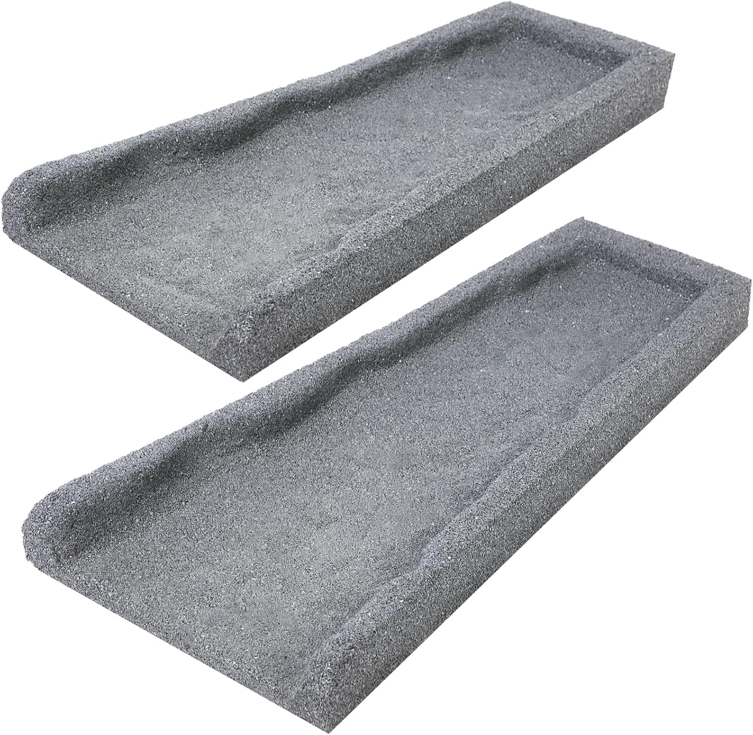 3 Pack Rubber Downspout Splash Block for Effective Drainage