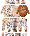 Newborn Baby Unisex 20-Piece Essentials Pants Set Outfits - Soft