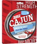 Zebco Cajun Line Smooth Cast Fishing Line, Clear Blue Bayou - Durable