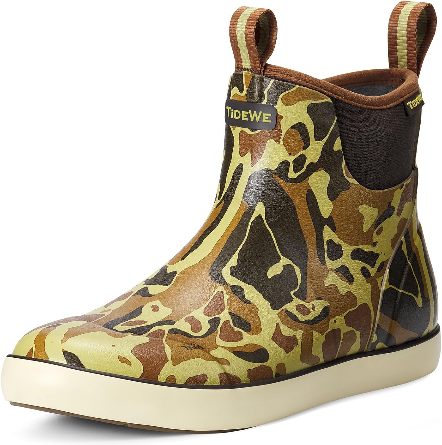 TIDEWE Waterproof Fishing Deck Boots for Men - Slip On Design