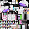 Acrylic Nail Kit for Beginners Professional Multicolor Powder Kit
