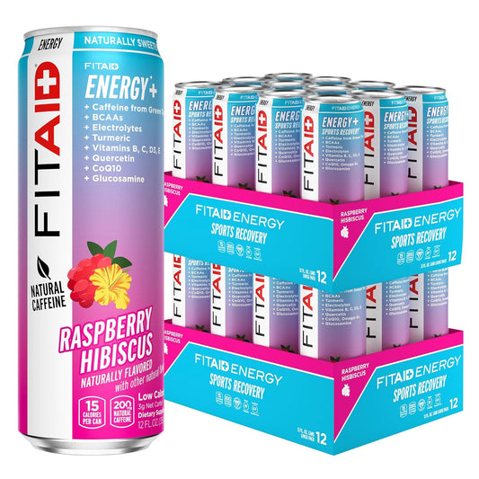 FITAID ENERGY 200mg Natural Caffeine for Optimal Performance