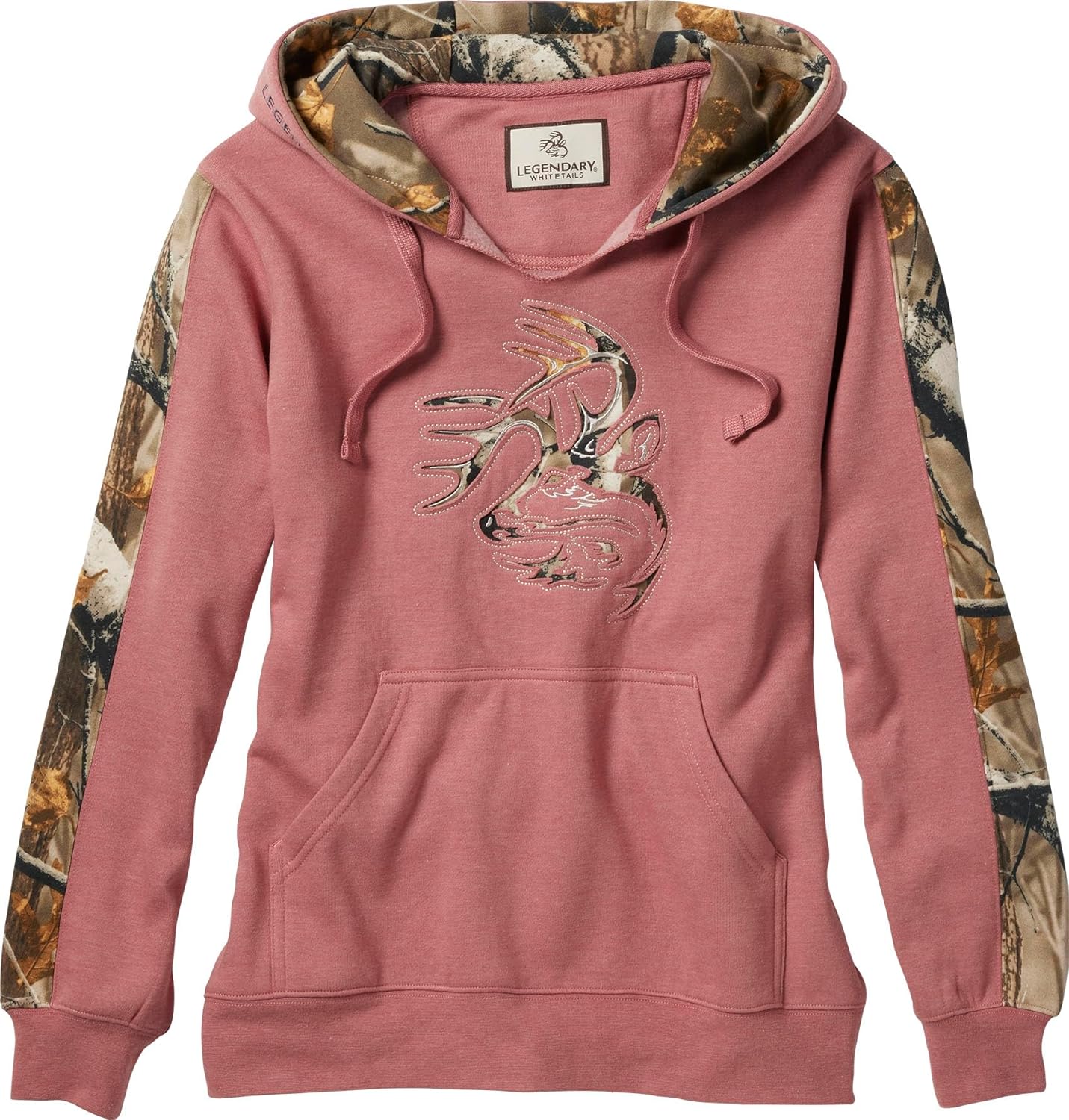 Legendary Whitetails Women's Camo Hoodie for Comfort and Style