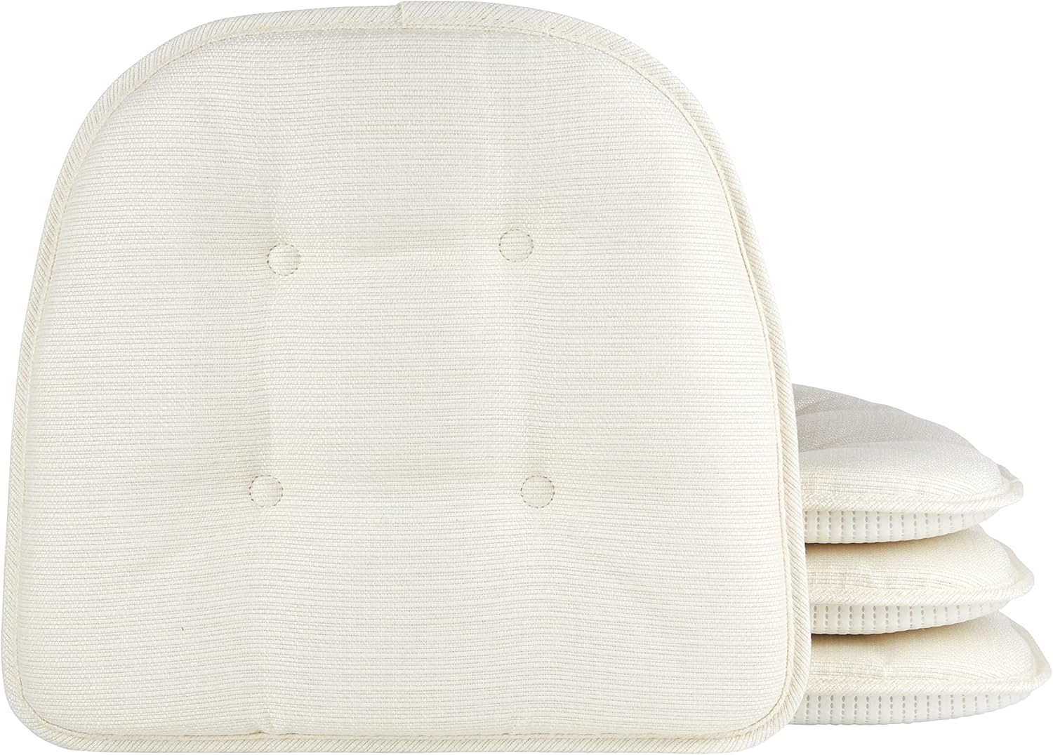 Klear Vu Omega Non-Slip Chair Cushions for Dining and Office