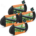 AIODE Flat Soaker Hose 200FT (50FT 4Pack) - Save Up To 80% Water