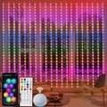 Smart 600 LED Curtain Lights 20ft x 10ft - App & Voice Control