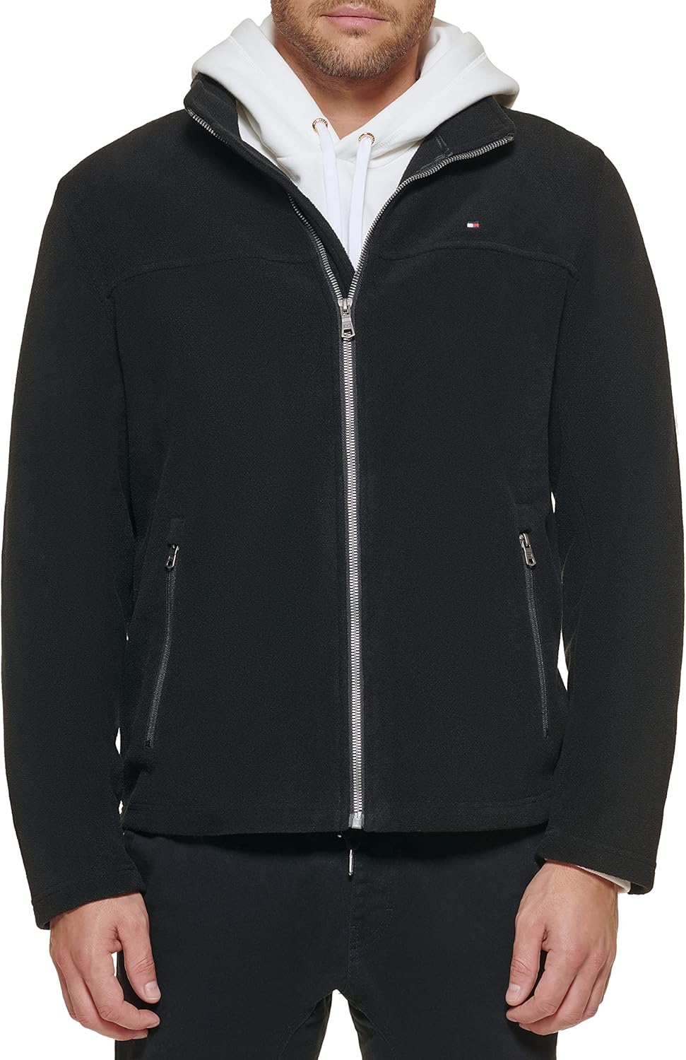 Tommy Hilfiger Men's Classic Zip Front Polar Fleece Jacket Review