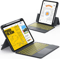 CHESONA Rugged iPad Pro 11 (M4) Keyboard Case - Detachable, Backlit