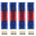 Livestock Scratch Brush for Cattle, Horses, and Pigs - 4pcs