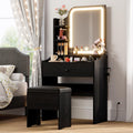 LIKIMIO Small Makeup Vanity Desk with Mirror and Lights Review