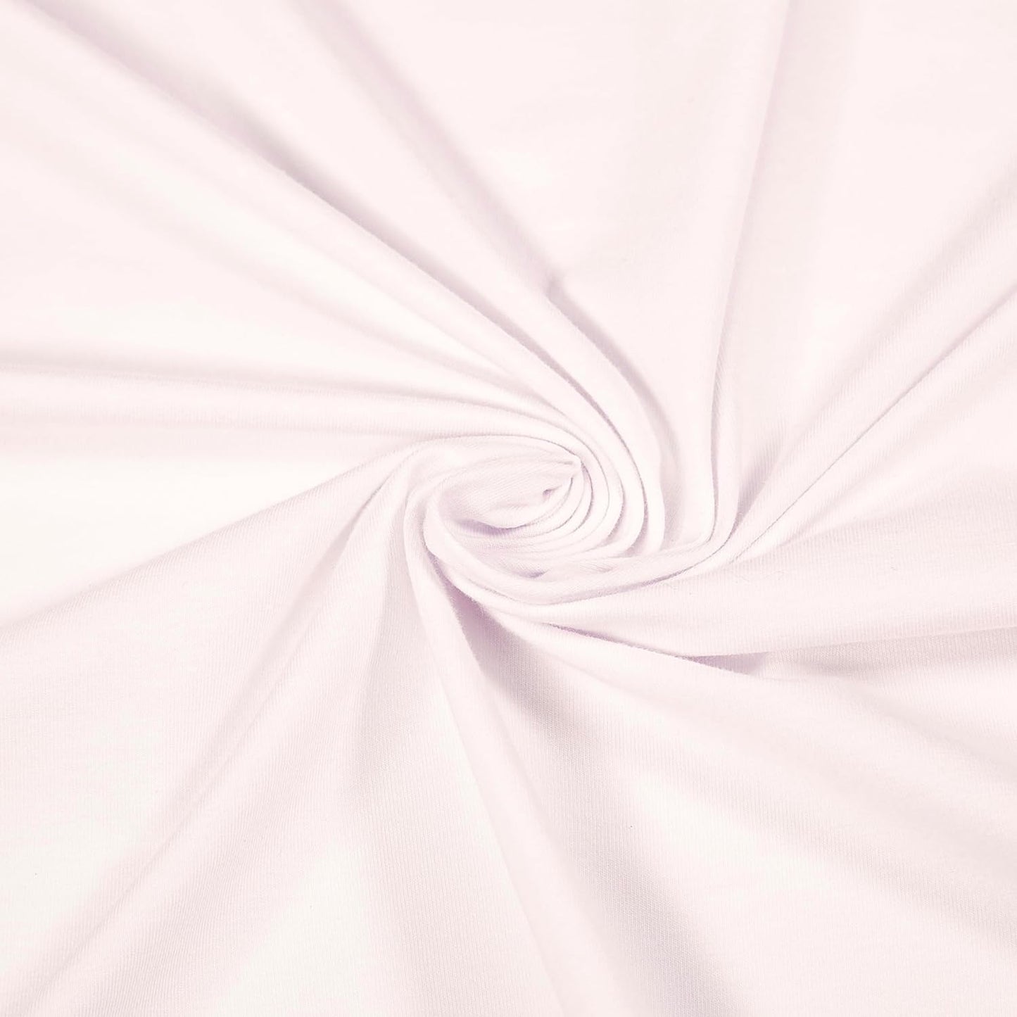 FabricLA Cotton Spandex Jersey Fabric - 4-Way Stretch Ivory