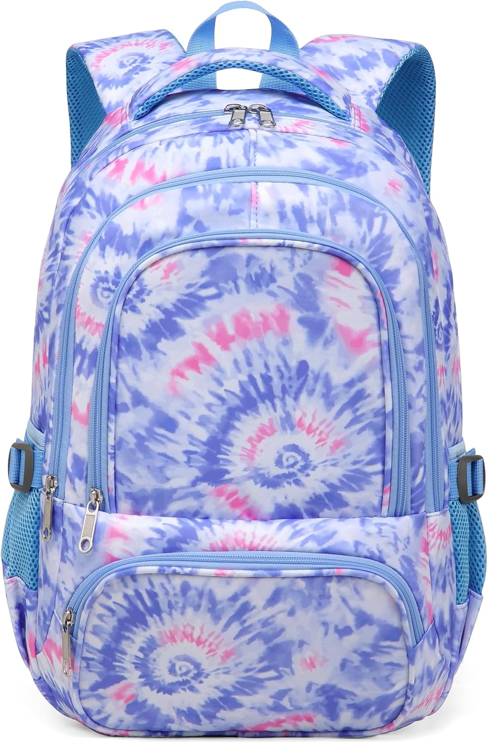 BLUEFAIRY Kids Backpack for Girls with Cute Tie-dye Design