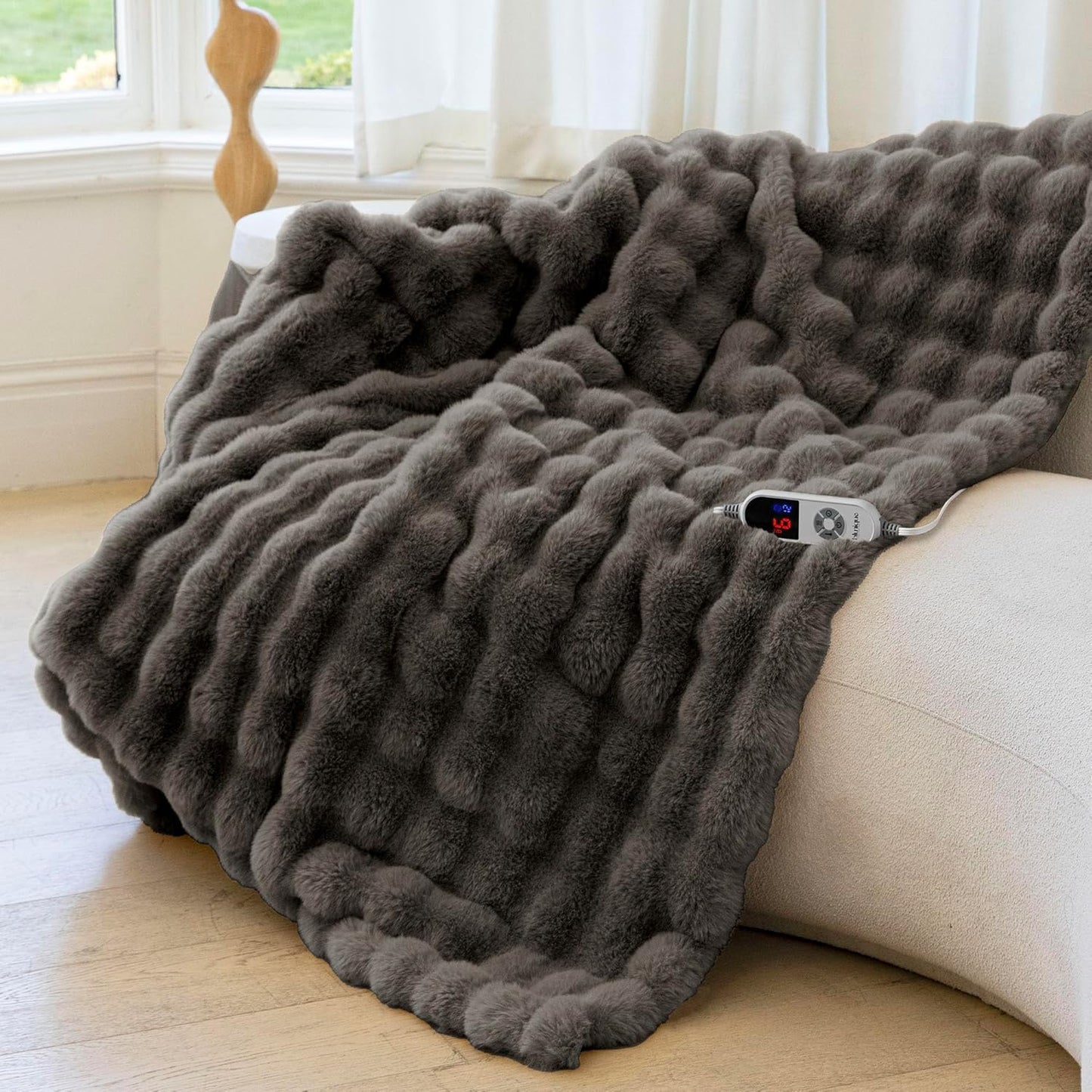 Electric Heated Blanket for Girls & Women - Luxurious Comfort