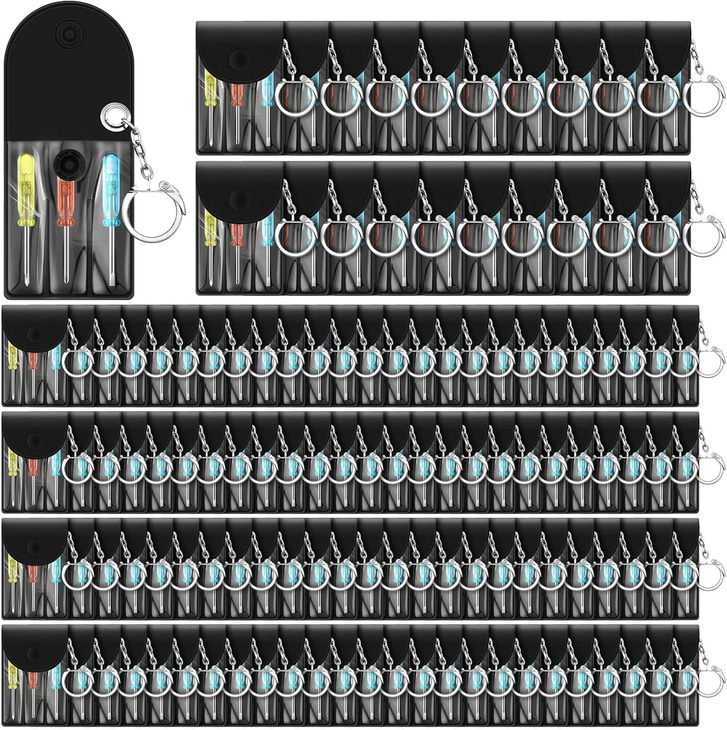 Mini Screwdriver Keychain Set for Convenient Repairs and Gifts