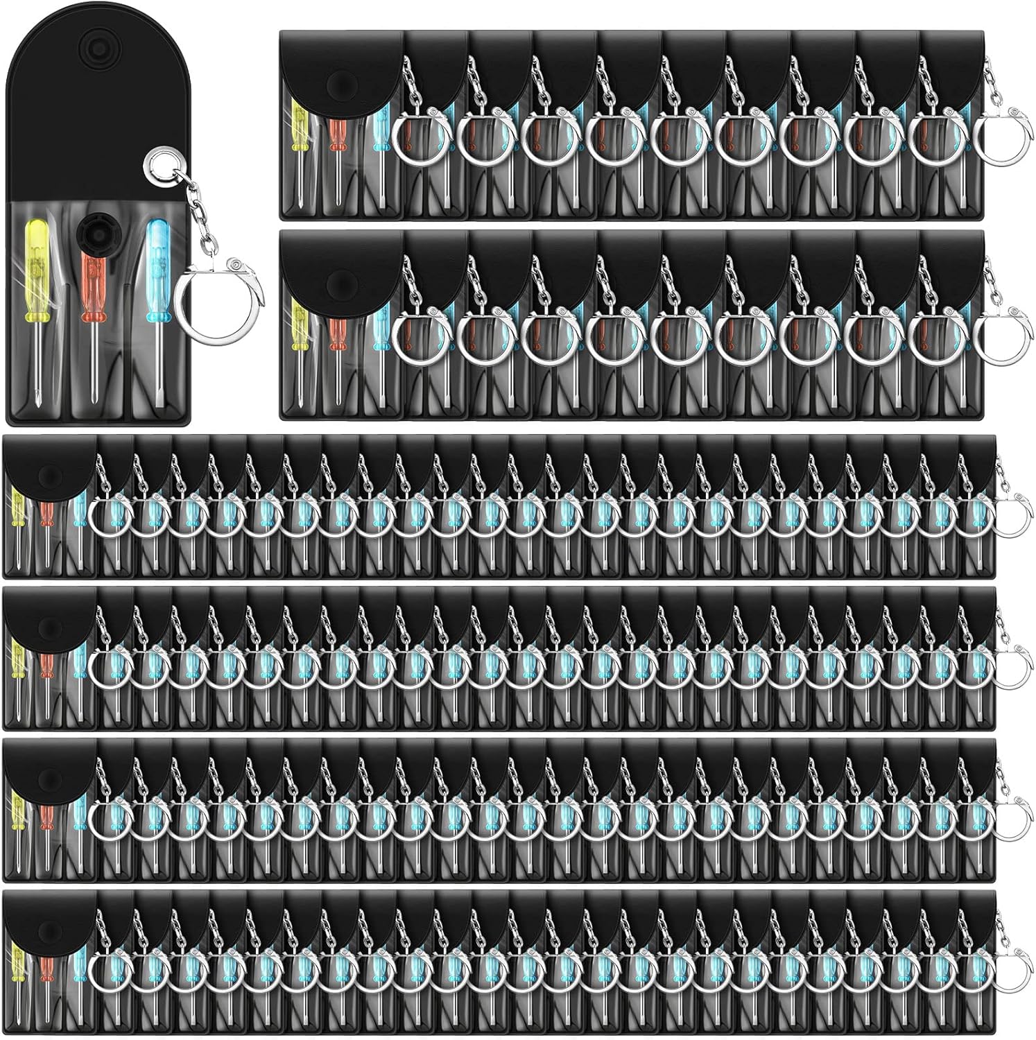 Mini Screwdriver Keychain Set for Convenient Repairs and Gifts