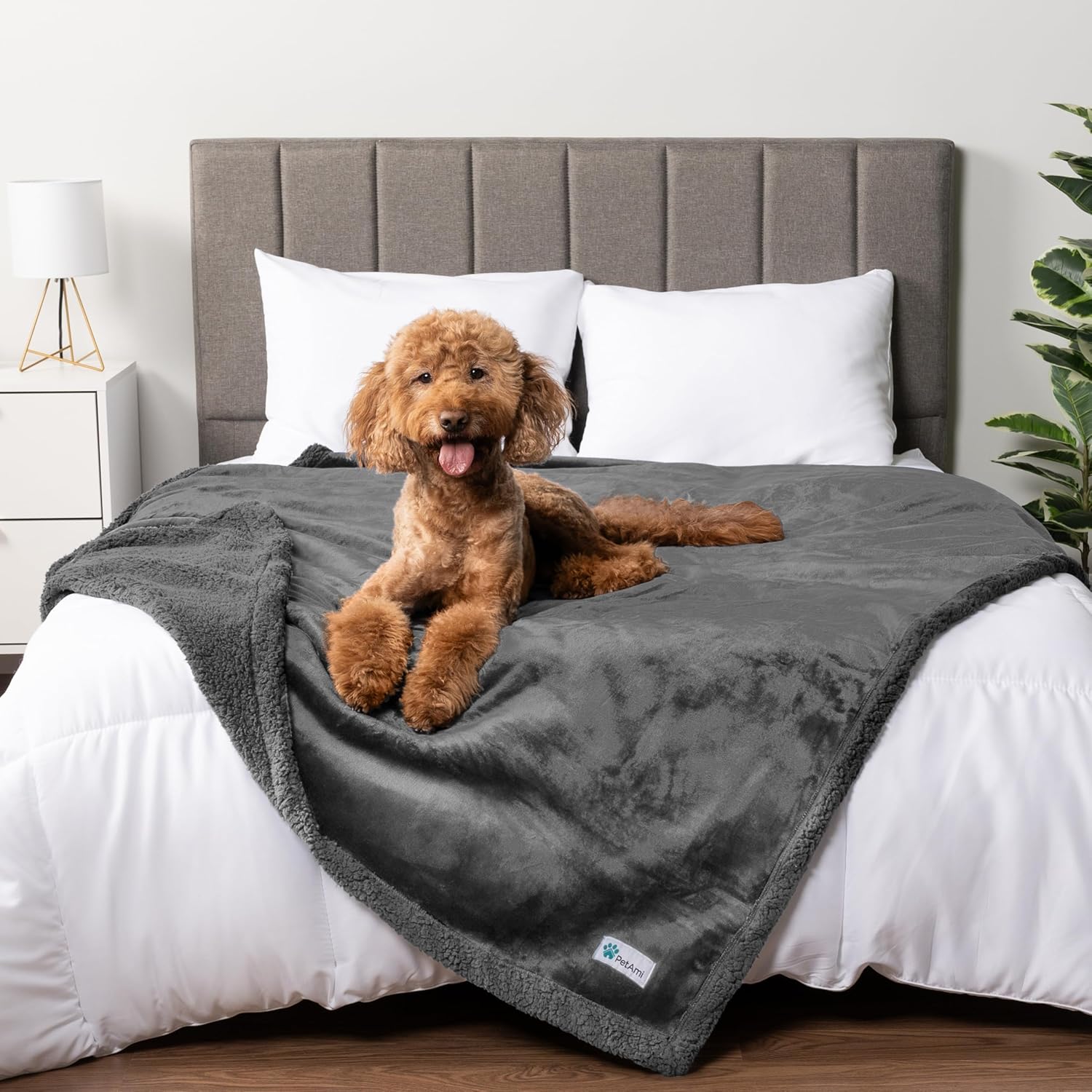 PetAmi Waterproof Dog Blanket for Couch and Bed Protection
