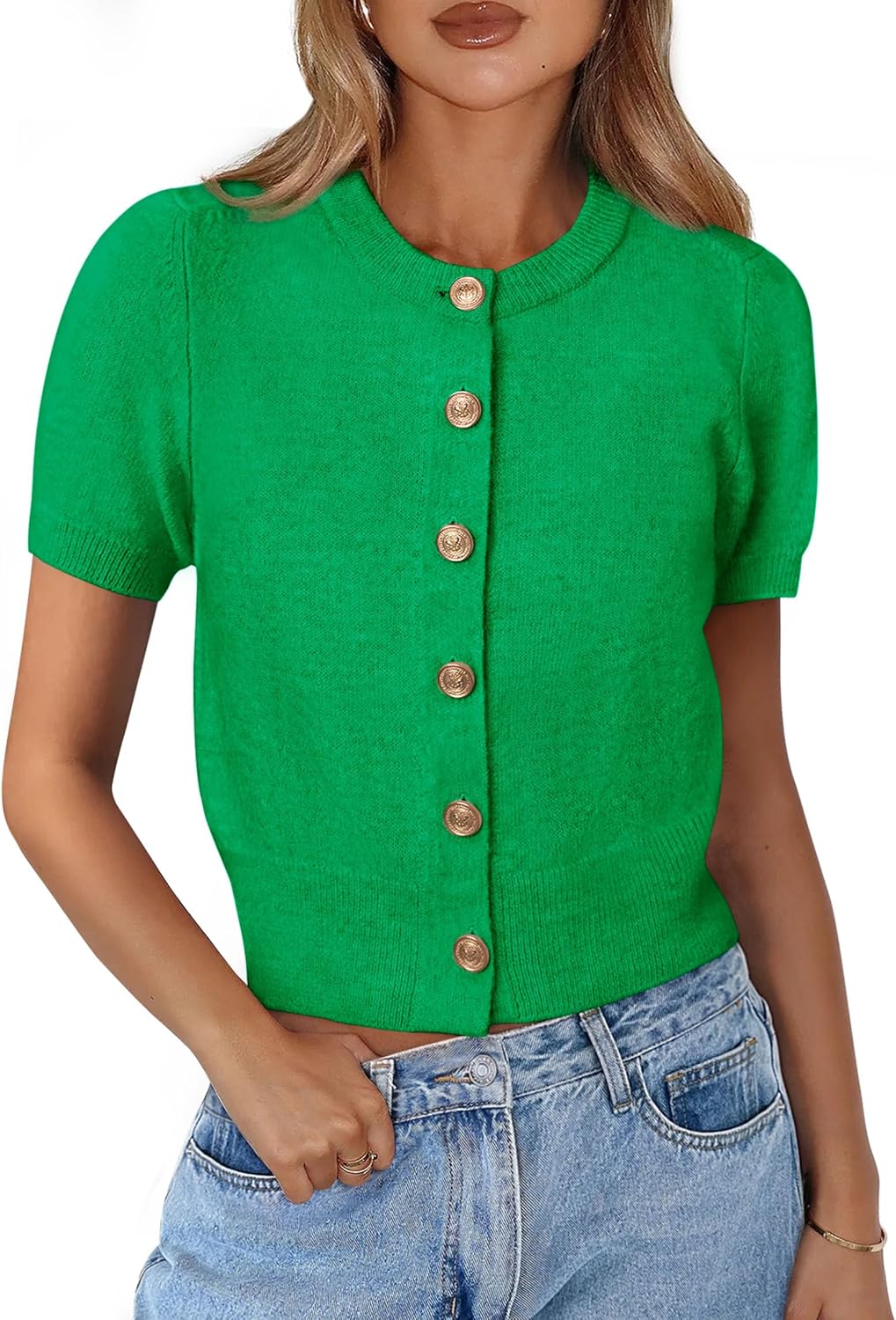 PRETTYGARDEN Womens Casual Summer Short Sleeve Cardigans 2025