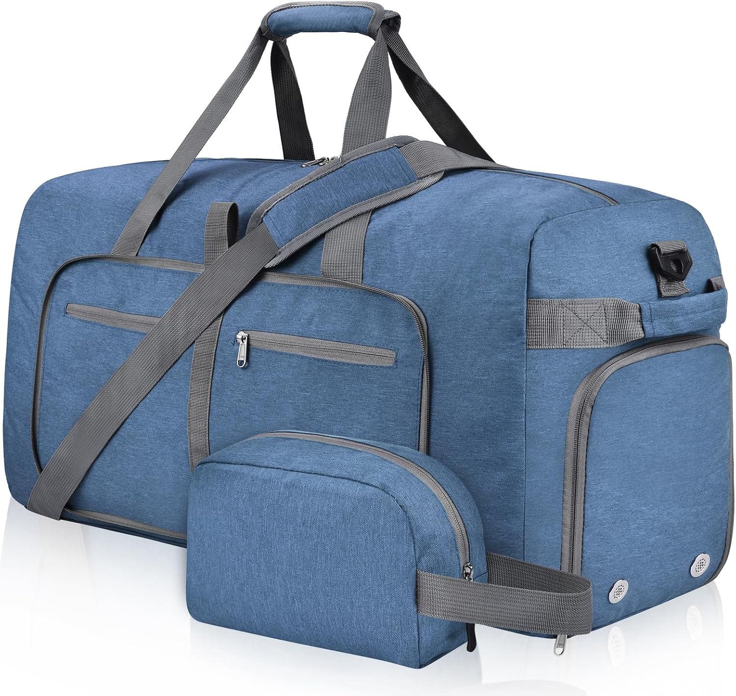 Durable Waterproof Duffle Bag with Shoes Compartment for Travel