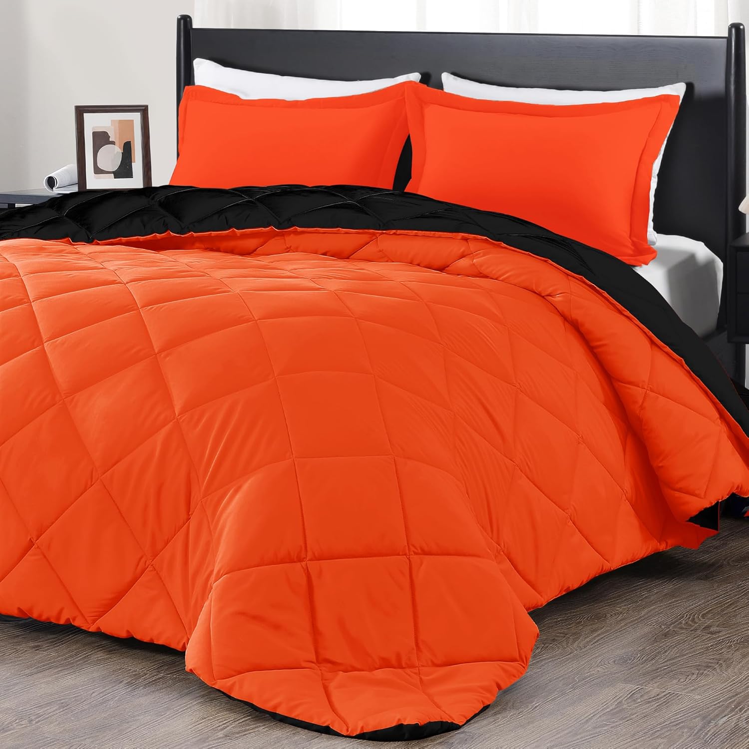 Downluxe Queen Comforter Set - Soft Bedding for All Seasons