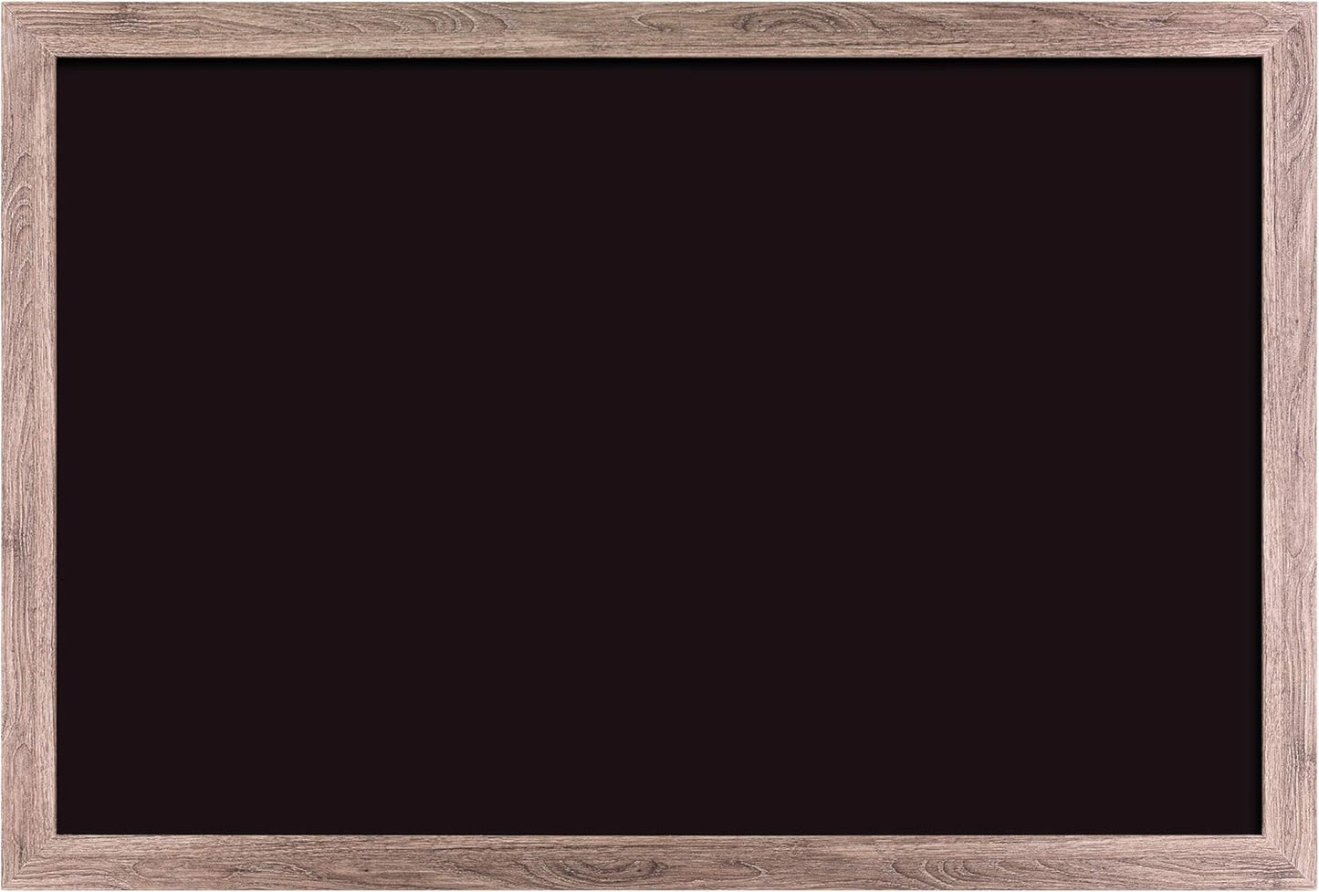 Magnetic Chalkboard 36in x 48in with Rustic Wood Frame