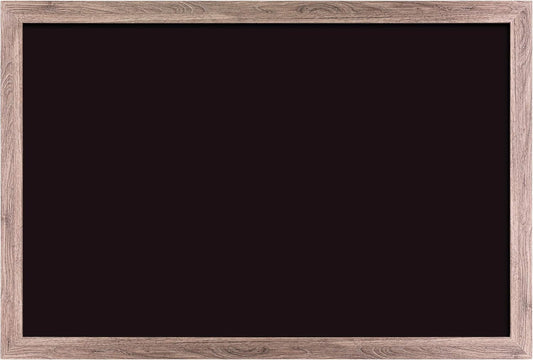 Magnetic Chalkboard 36in x 48in with Rustic Wood Frame