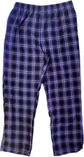 Plaid Flannel Pajama Pants for Men and Women - One Pair, Cotton
