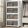 BROVIEW 480Qt Stackable Storage Bins with Lid - Extra Large Organizer