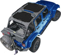 Jeep Wrangler JKU Sunshade Front & Rear Mesh - UV Protection