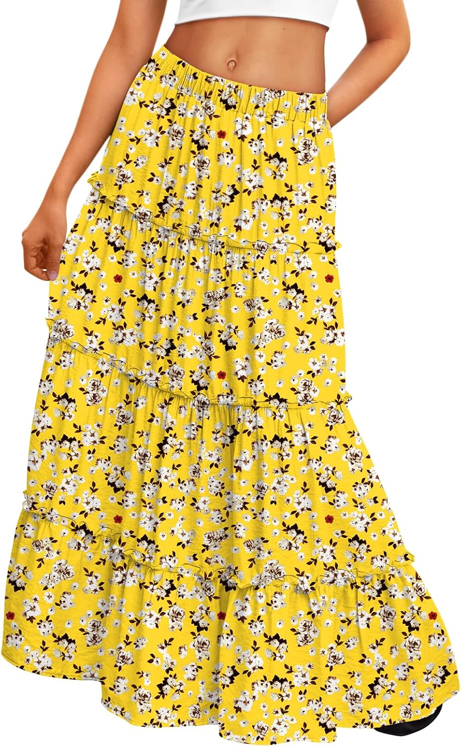Trendy Queen Long Skirts for Women - Boho Maxi Skirt Style