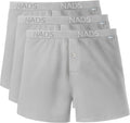 NADS Organic Cotton Boxers Hormone-Friendly Non-Toxic Mens Underwear
