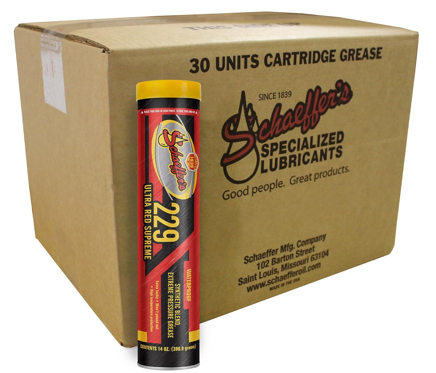 Ultra Red Supreme Grease NLGI #2 14 oz Pack of 30 Review
