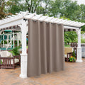 BONZER Waterproof Outdoor Blackout Curtains for Patio - Thermal