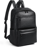 Leather Laptop Backpack for Women Fits 15.6 in Laptop - Everyday Work