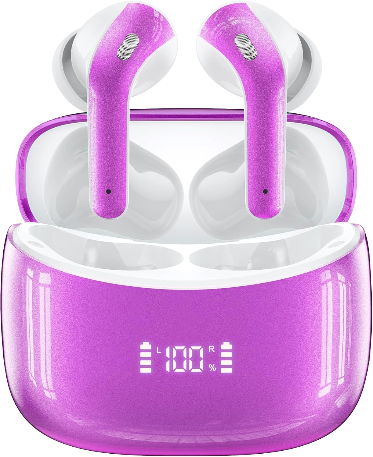 ZINGBIRD Wireless Earbuds: 60H Playtime, Bass Stereo, IP7 Waterproof