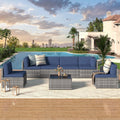 U-MAX 7 Piece Outdoor Patio Furniture Set - Comfortable 4-6 Seat