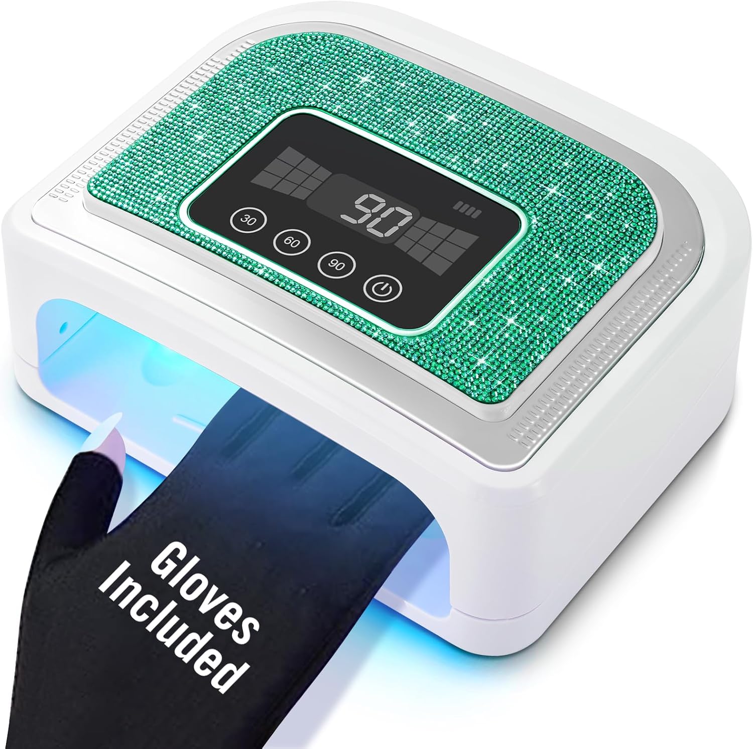 Cordless Nail Lamp for Gel Nails with 4 Timer Modes and More